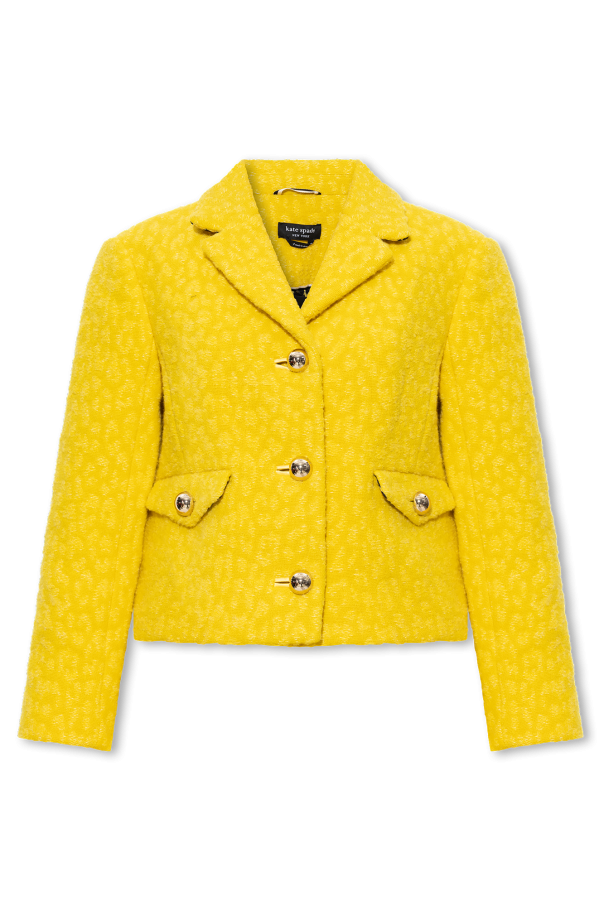 Kate spade yellow coat best sale